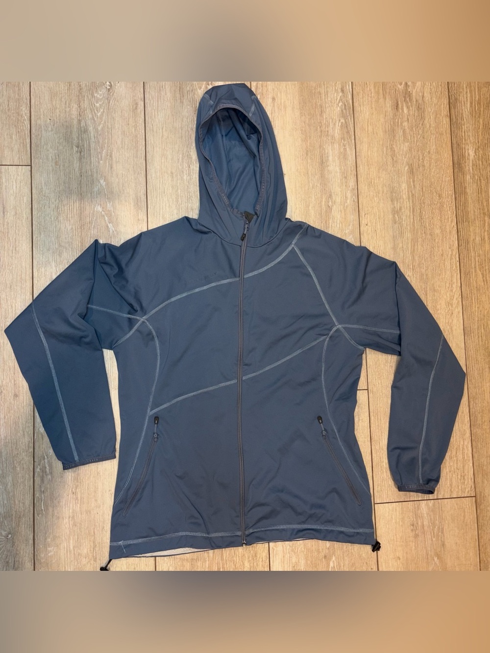 MAMMUT Lemah Hoodie Jacket Hoodie Women’s Hiking XL Blue
